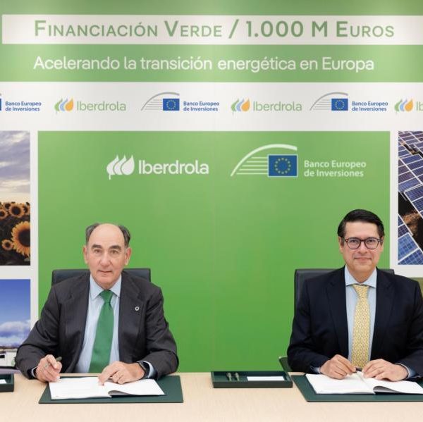 Iberdrola Spain agrees to a €1 billion loan with the EIB to quicken Europe's energy transition